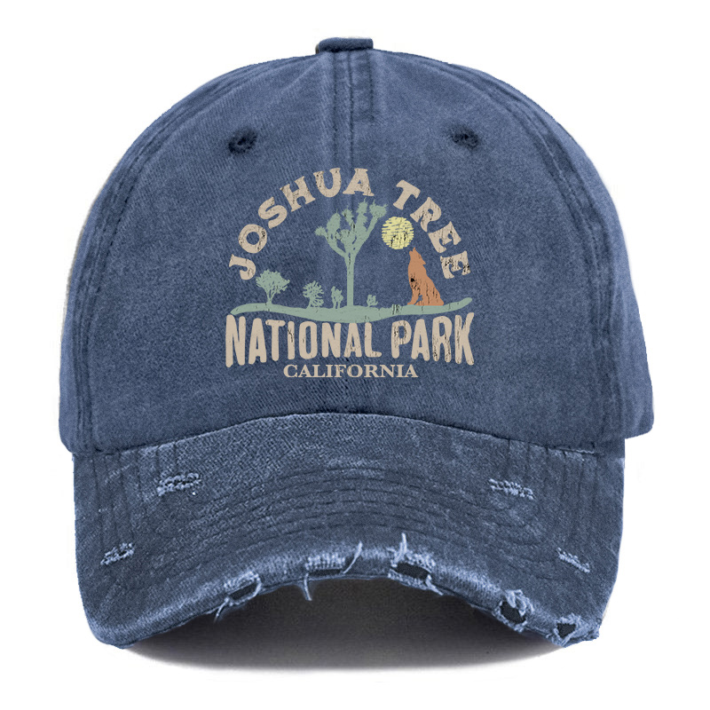 Vintage Joshua Tree National Park Ripped Washed Cap