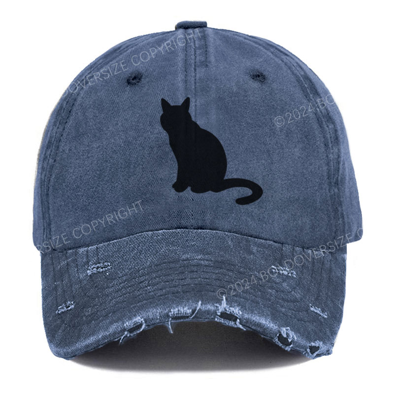 Vintage Twist The Bones Ripped Washed Cap