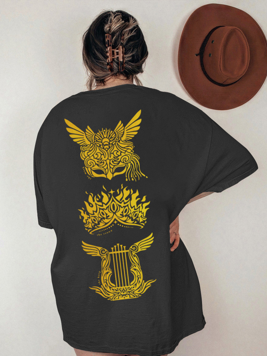 Vintage Classic Novel Crown Elements Tee