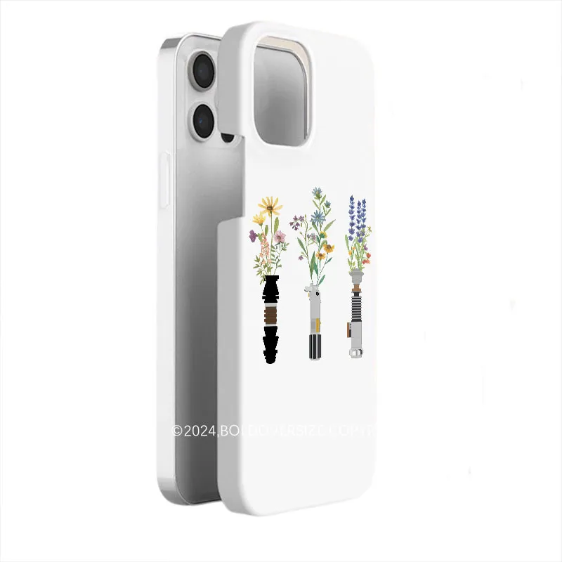 Vintage Floral Lightsaber Phone Case