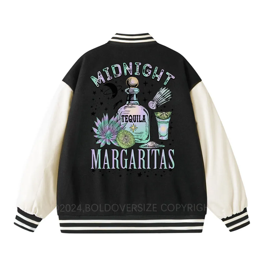 Vintage Midnight Tequila Unisex Baseball Jacket