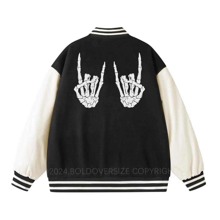 Vintage Keep Your Hands On Me Unisex Baseball Jacket