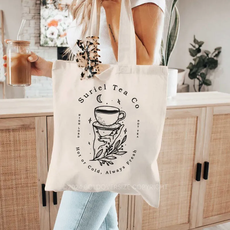 Vintage House Of Wind Washed Book Tote Bag