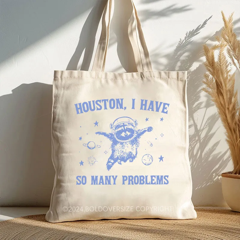 Vintage Raccoon Meme Tote Bag