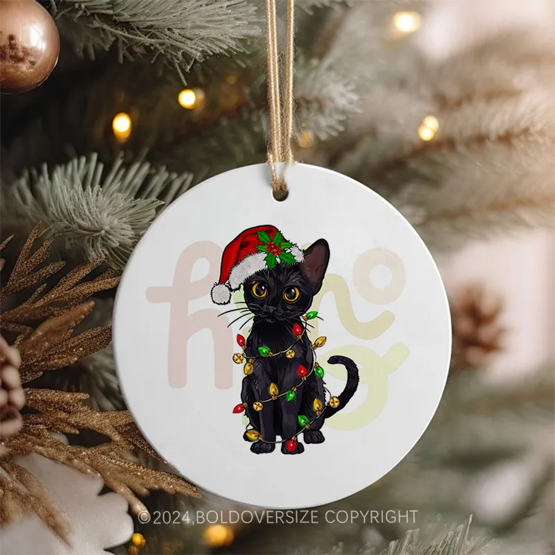 Blac Cat Ornament