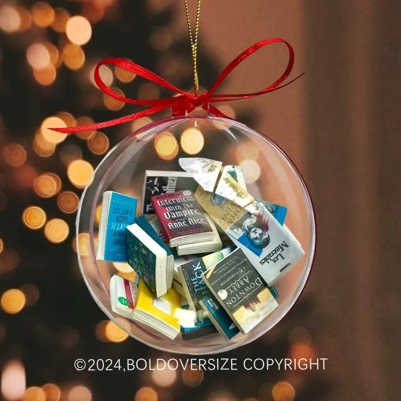 Miniature Book Ornament