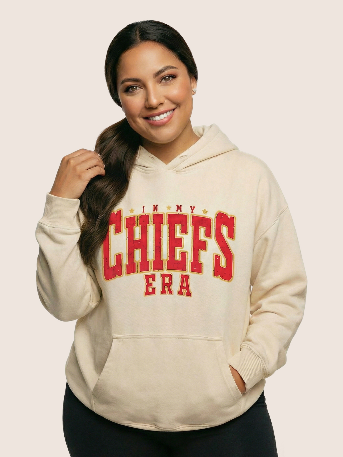 Vintage In My Chiefs Era Washed Hoodie