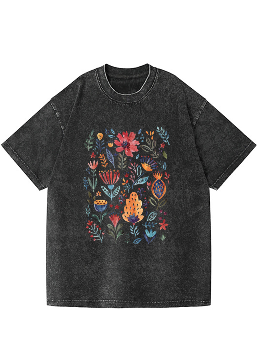 Vintage Wildflower Washed T-Shirt