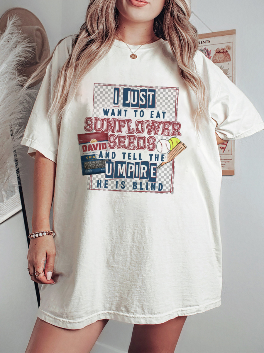 Vintage Sunflower Seeds T-Shirt