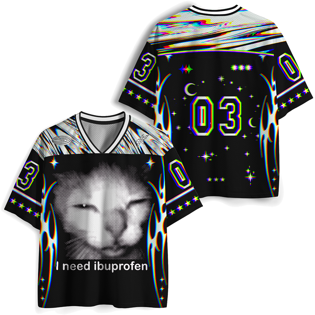 Vintage I need ibuprofen Mesh Jersey