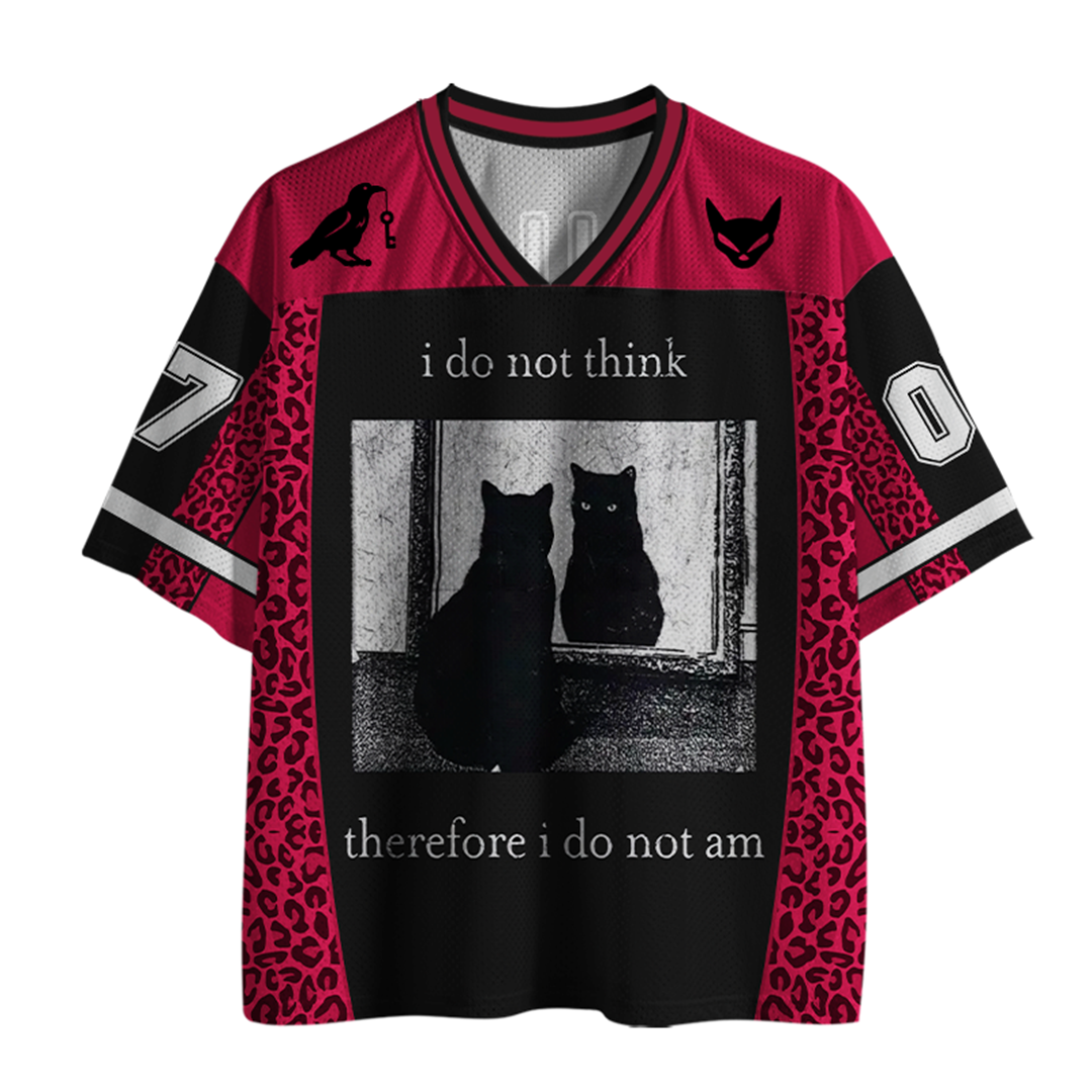 Vintage I Do Not Think Mesh Jersey