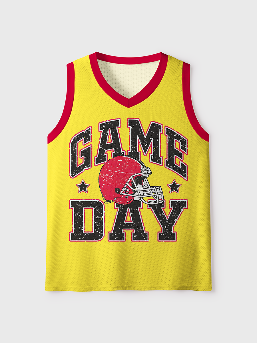 Game Day Mesh Jersey Tank Top