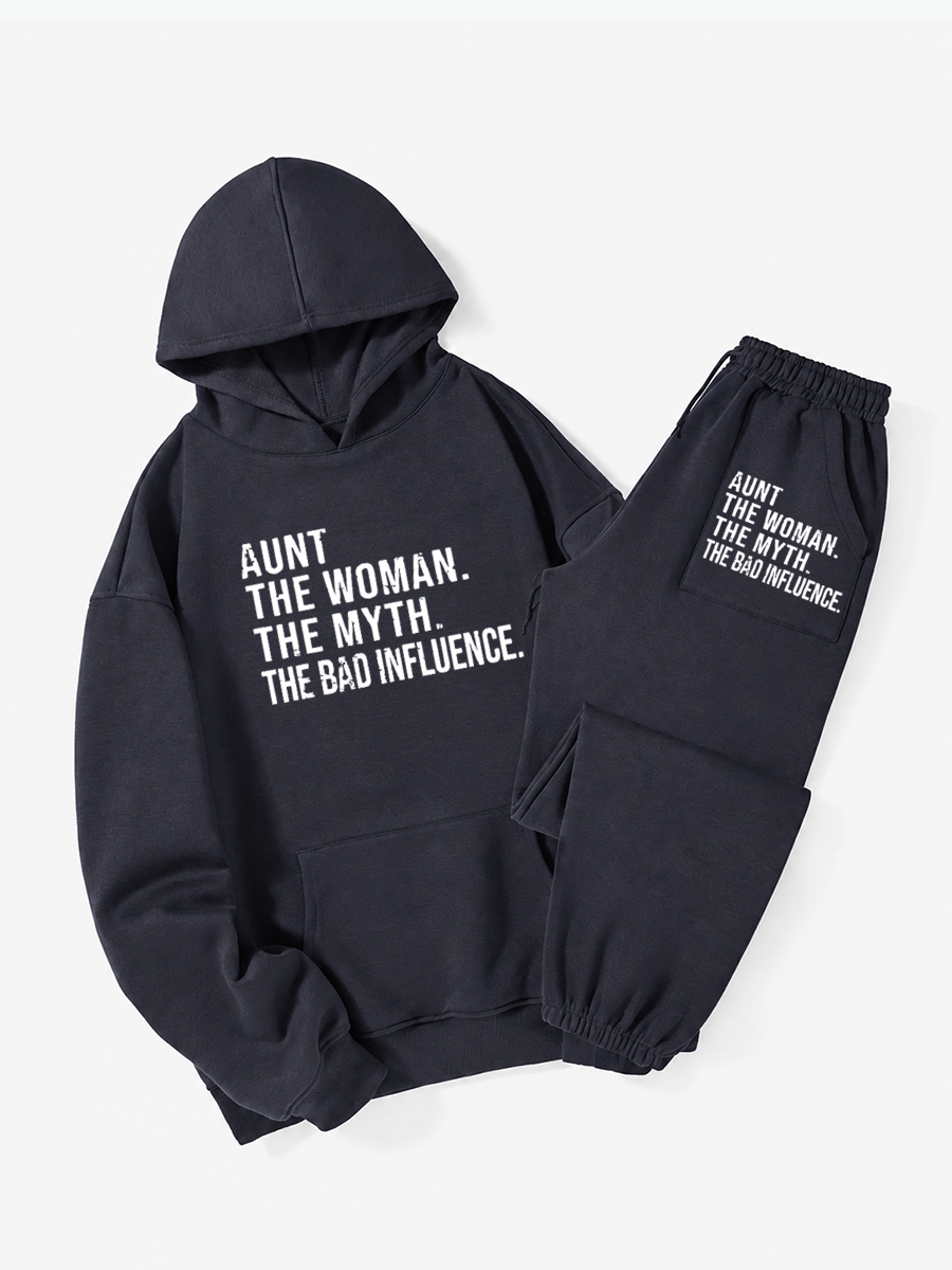 Vintage Aunt The Women The Myth The Bad Influence Hoodie Suit
