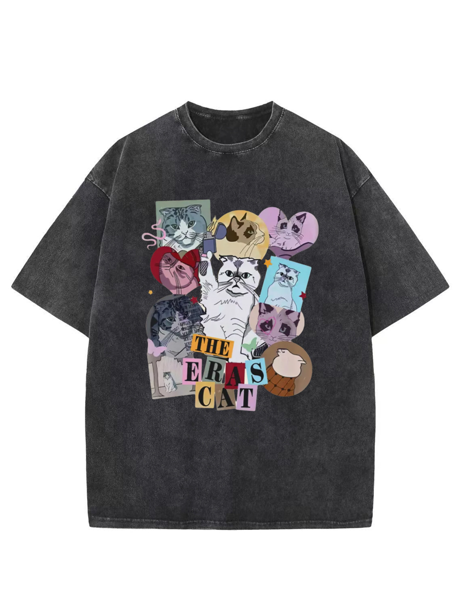 Vintage The Cat Washed T-Shirt