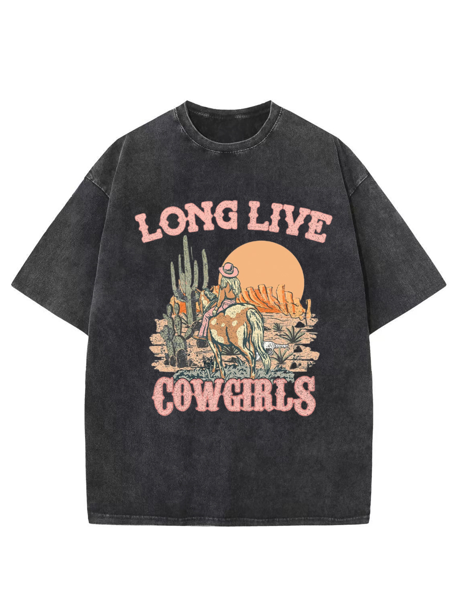 Vintage Western Sublimations Washed T-Shirt