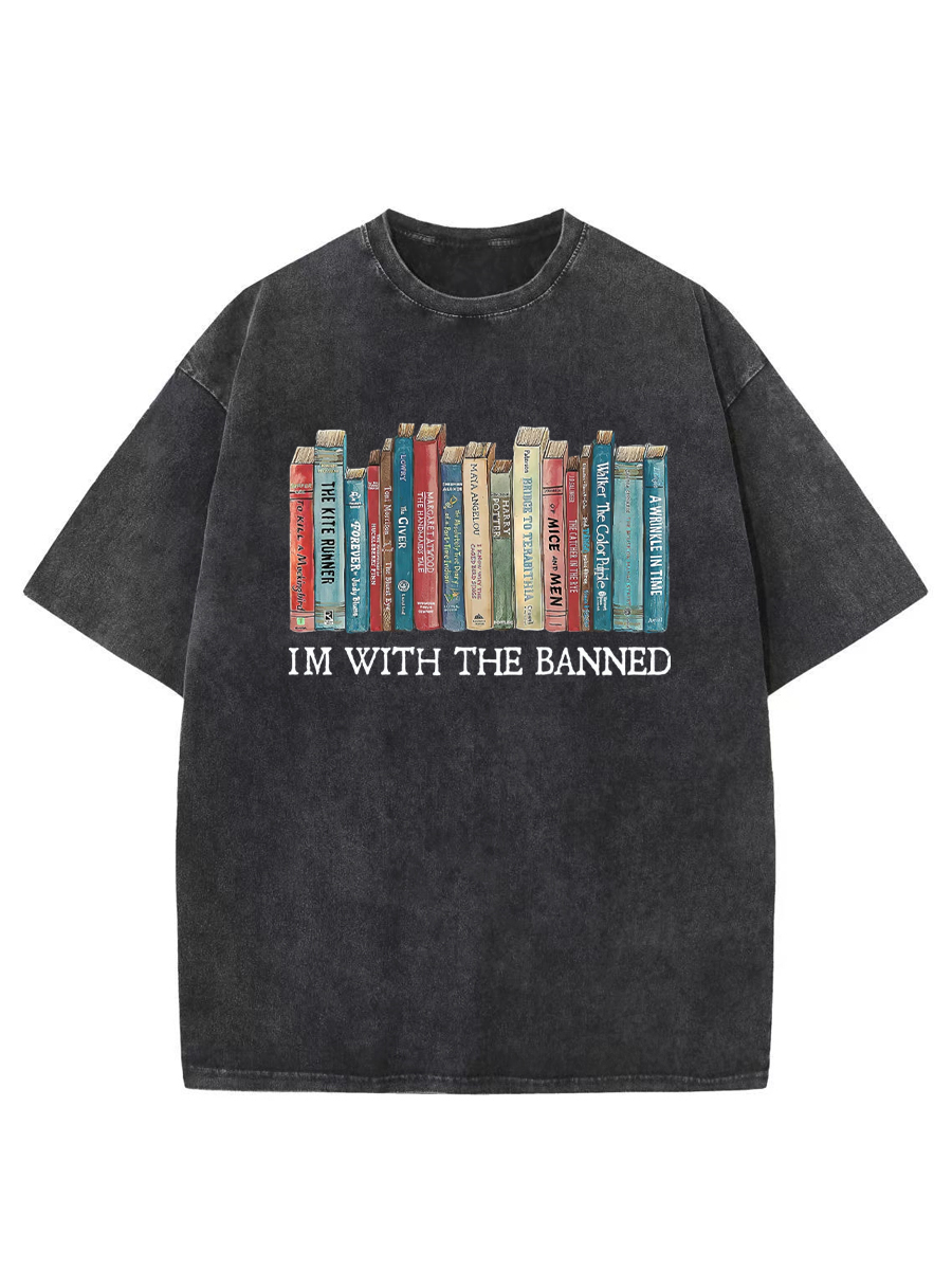 Vintage I'M With The Banned Washed T-Shirt