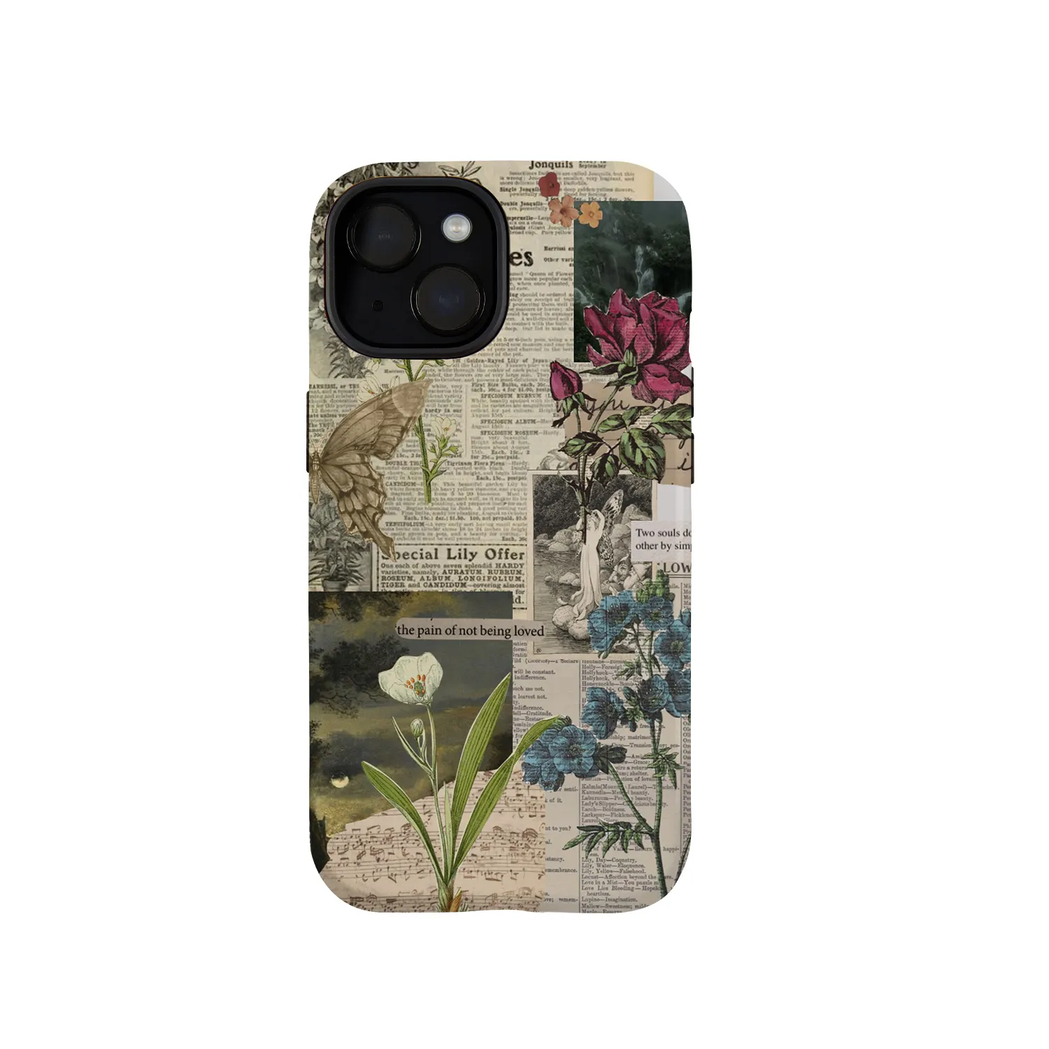 Envelope Flowers Phone Case