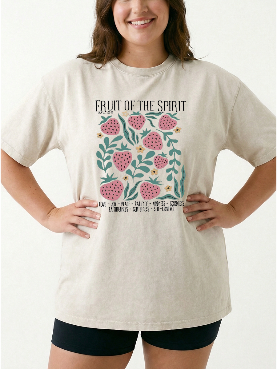 Vintage Fruit Of The Spirit Washed T-Shirt