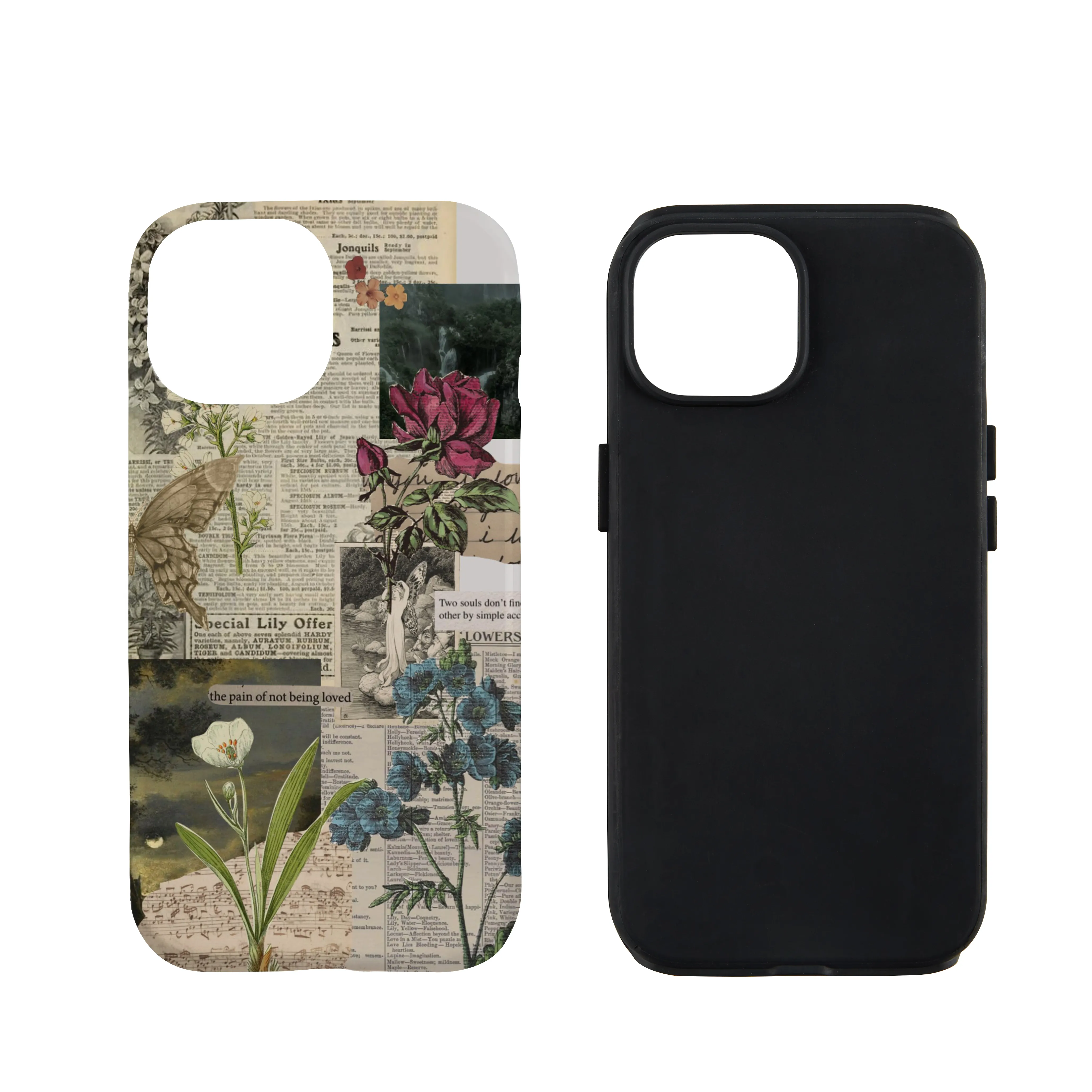 Envelope Flowers Phone Case