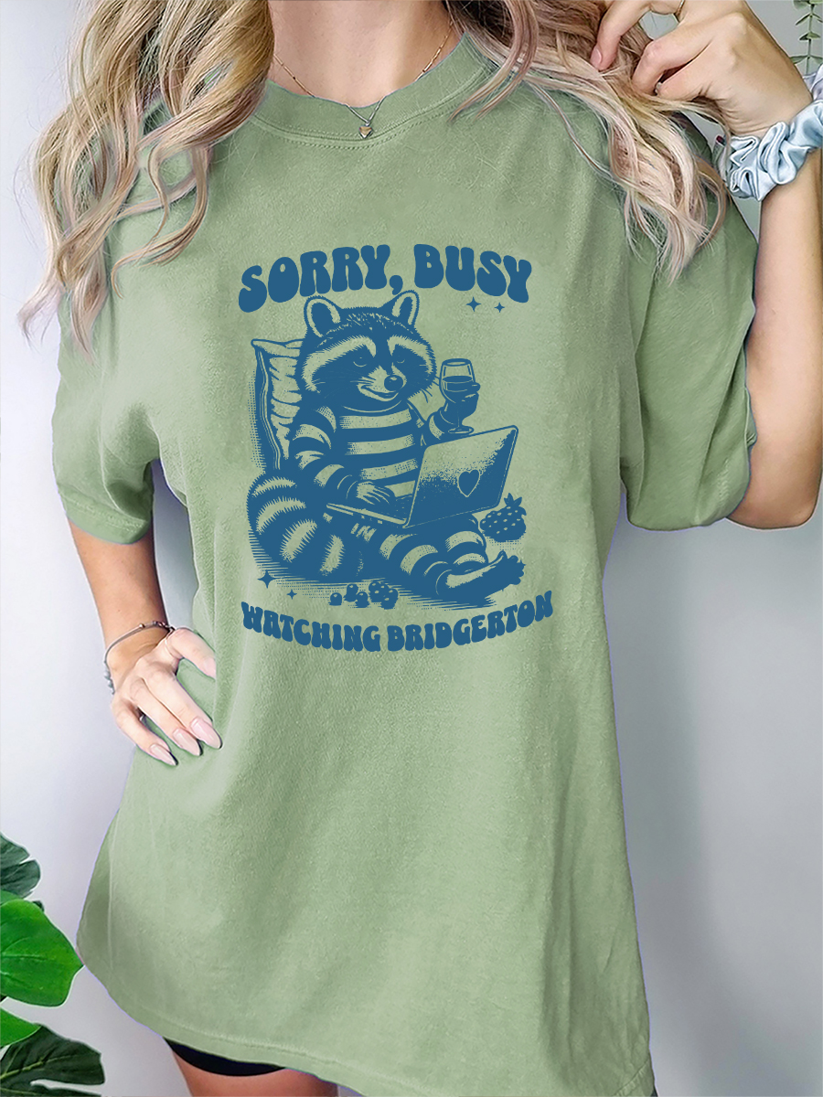 Vintage Busy Watching T-Shirt