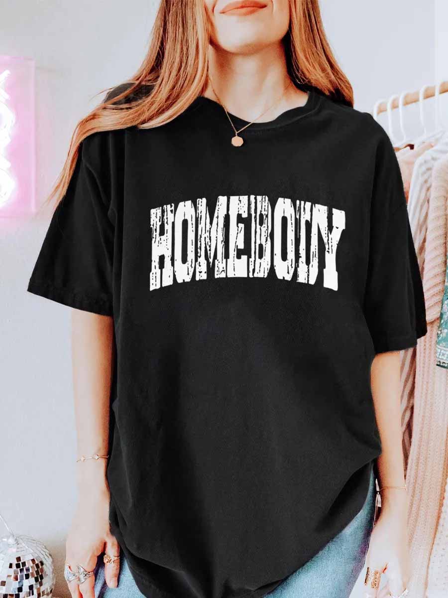 Vintage Homebody Oversize Graphic Tee