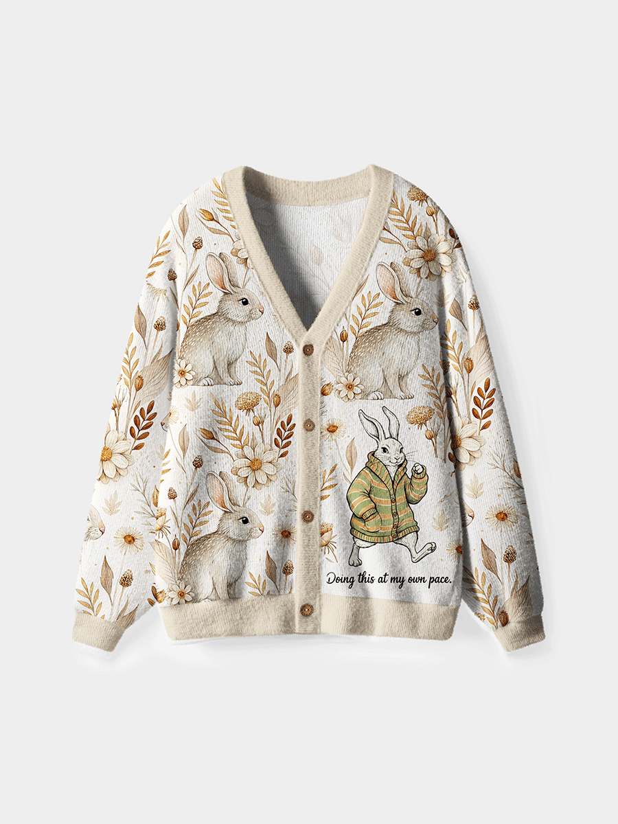 Vintage Doing This At My Own Pace Cardigan Sweaters