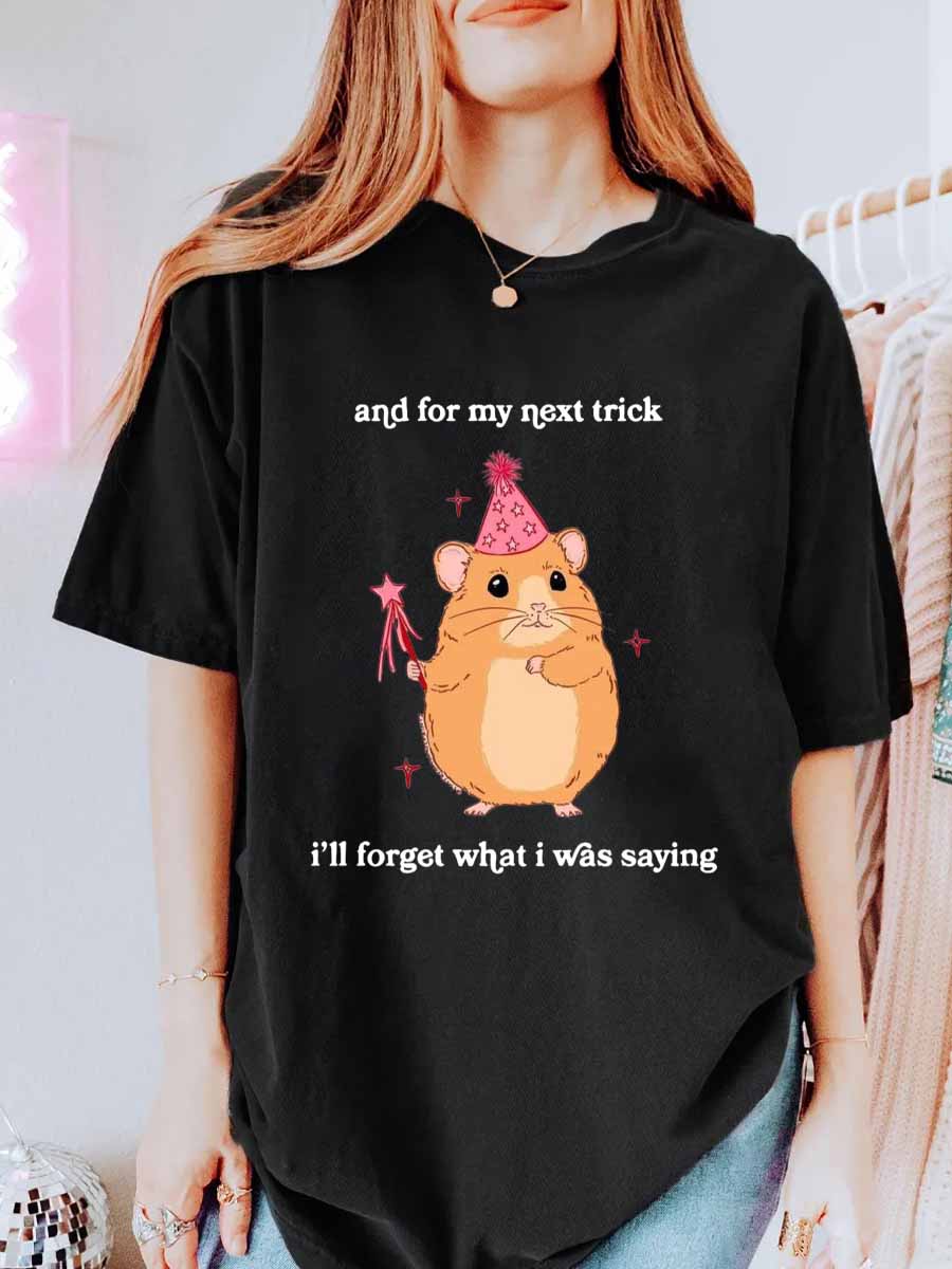 Vintage For My Next Trick Oversize Graphic Tee