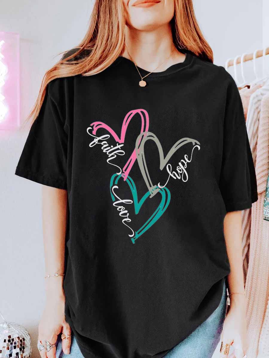 Vintage Love Oversize Graphic Tee
