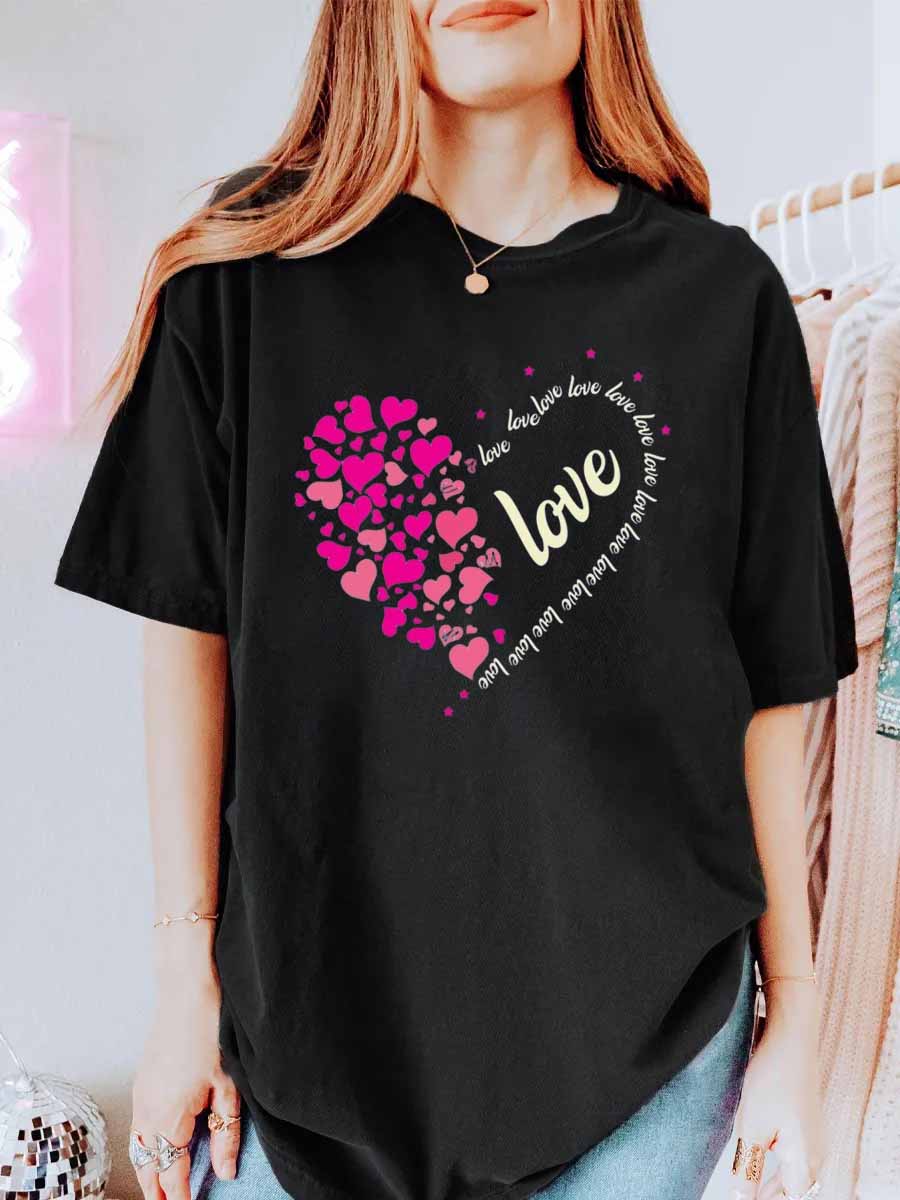 Vintage Love Oversize Graphic Tee
