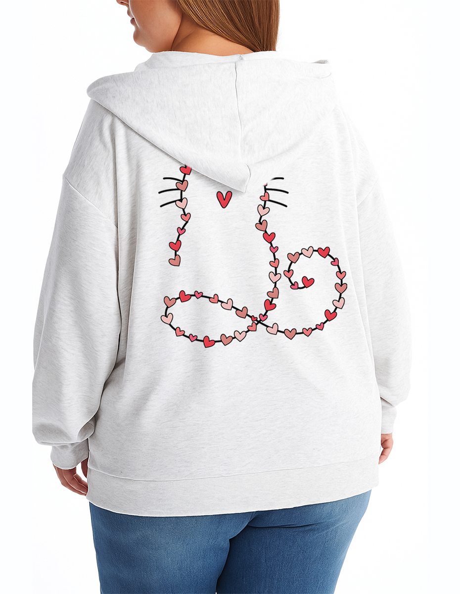 Vintage Let Me Overthink This Zip Hoodie