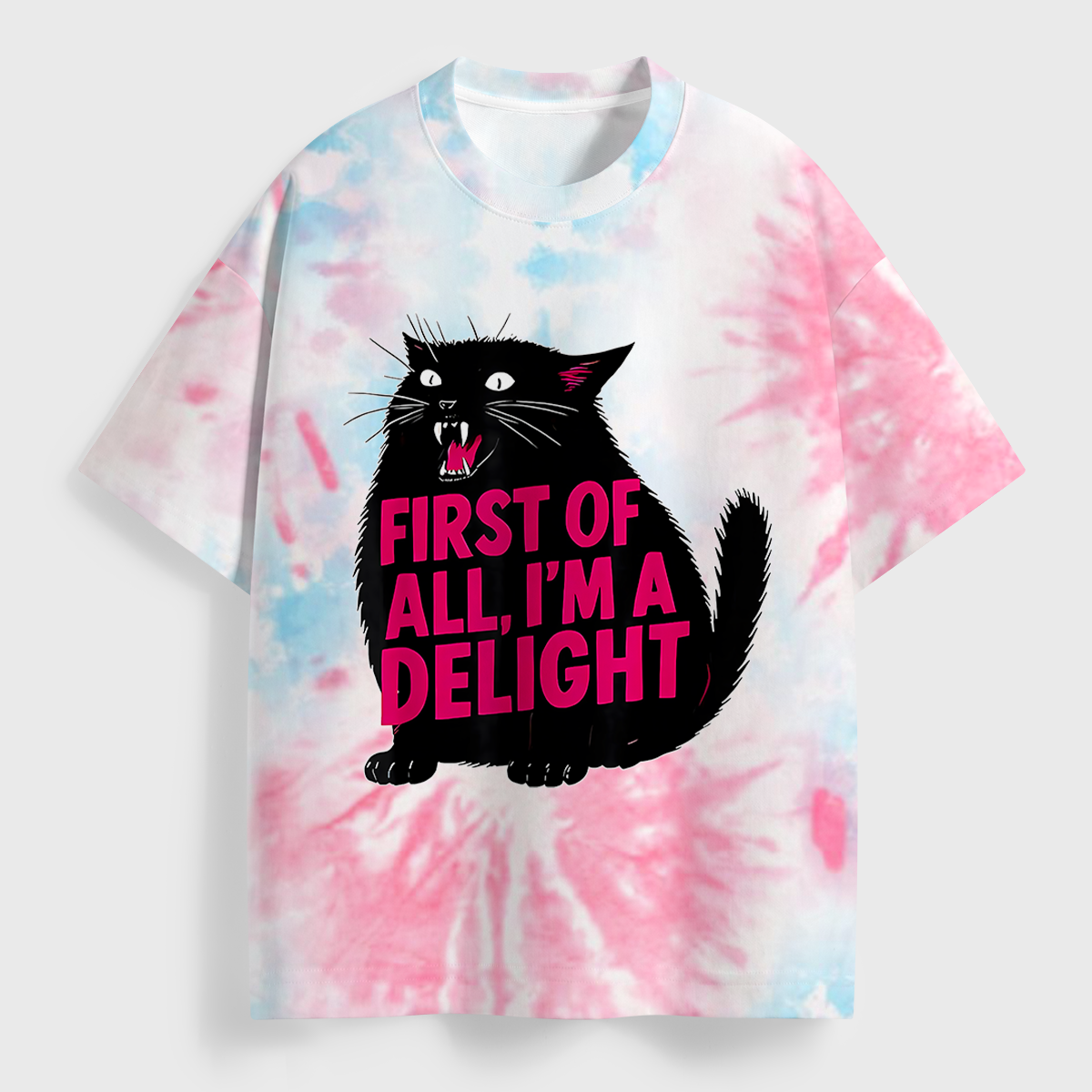 Vintage First Of All I'm A Delight All Over Print T-Shirt