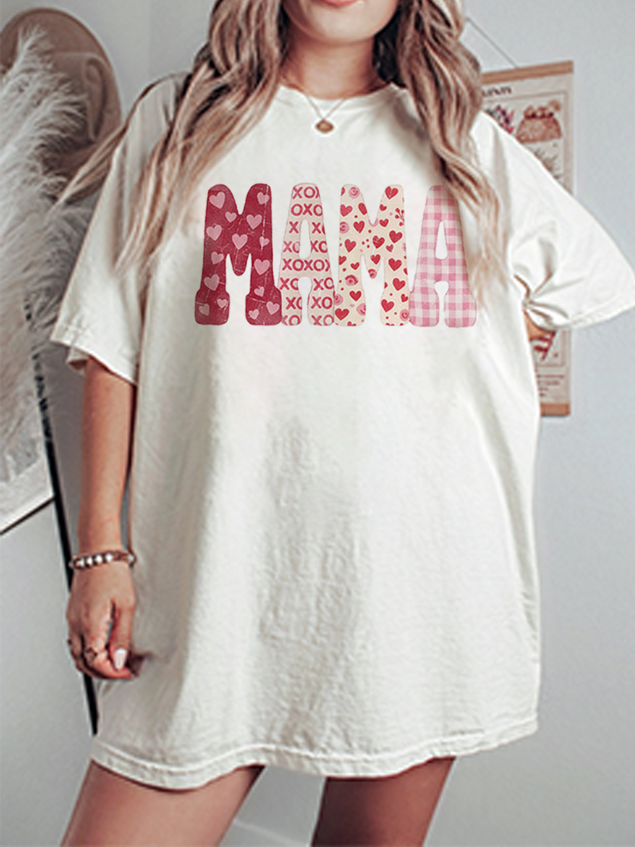 Vintage Mama Oversize Graphic Tee
