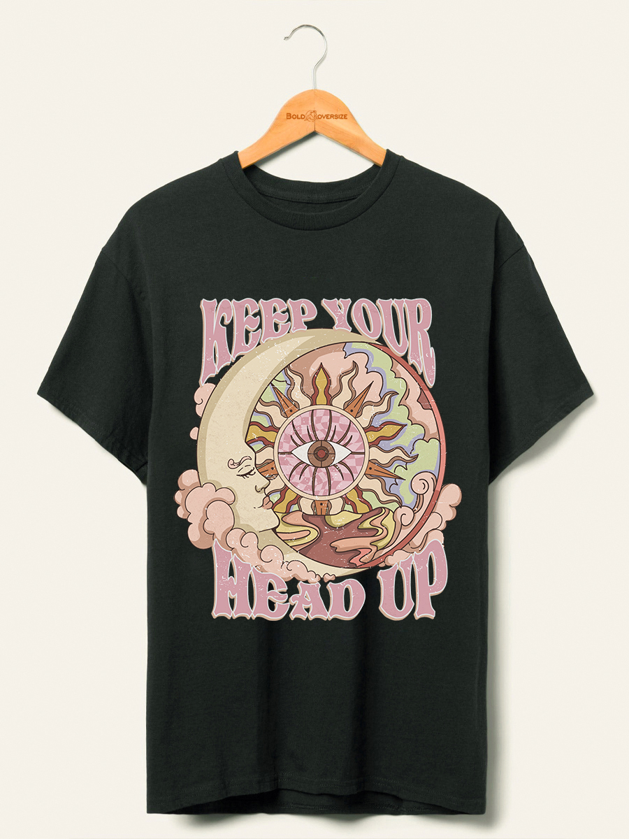 Vintage Keep Your Head Up  Tee