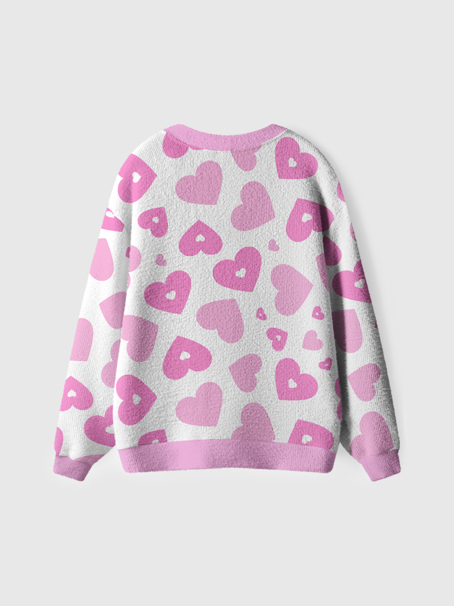 Vintage Easter Cute Bunny Cardigan Sweaters