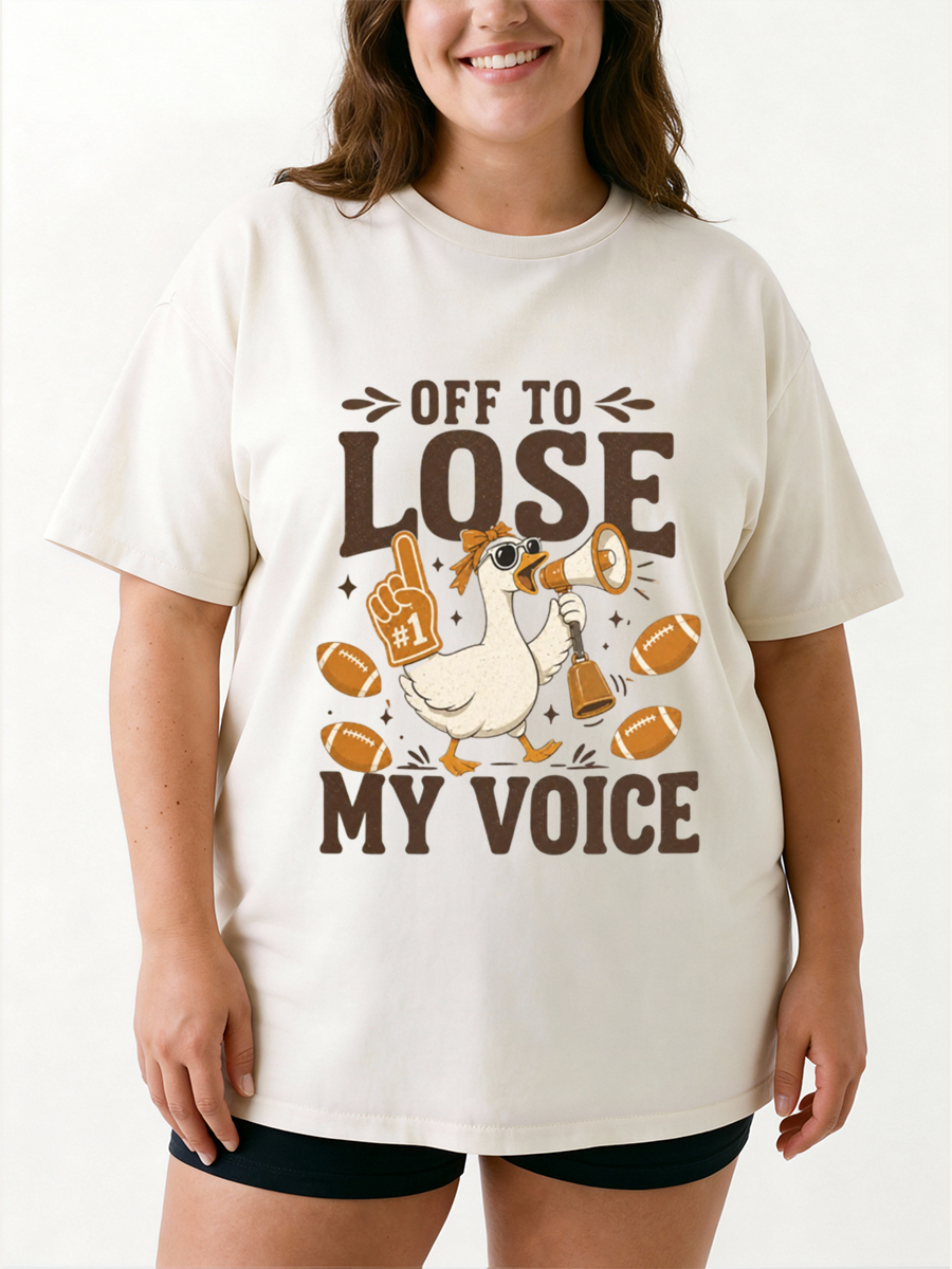 Vintage Sports Mom Oversize Graphic Tee