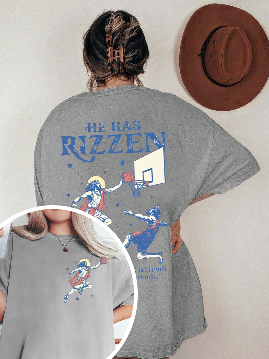 Vintage He Is Rizzin Funny Meme T-Shirt