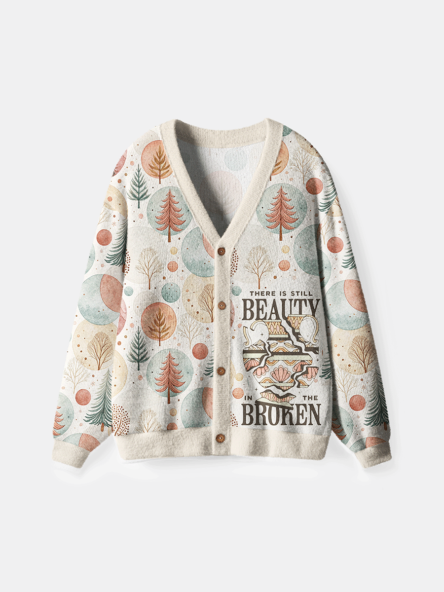Vintage There Is Still Beauty In The Broken Sweaters