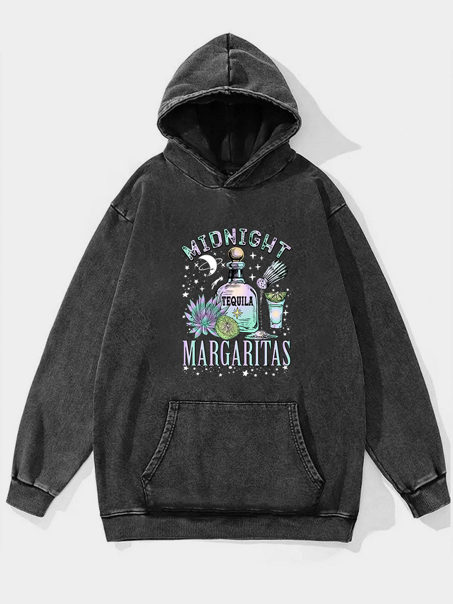 Plus Size Midnight Tequila Washed Hoodie