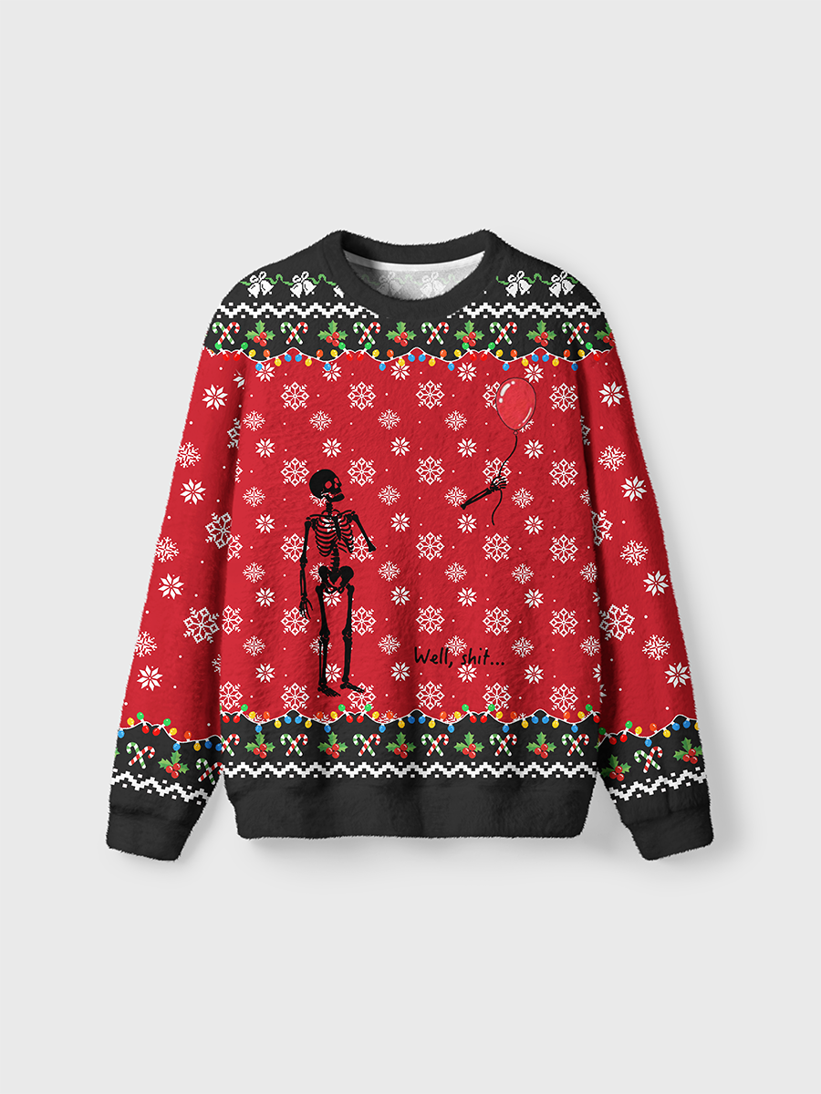 Vintage Well, Shit... Ugly Sweater