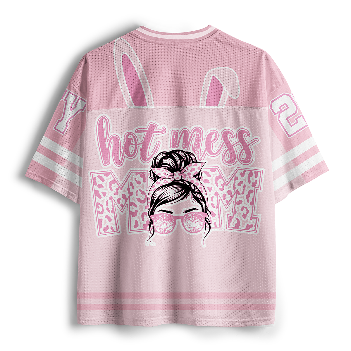 Vintage Hot Mess Mom Mesh Jersey