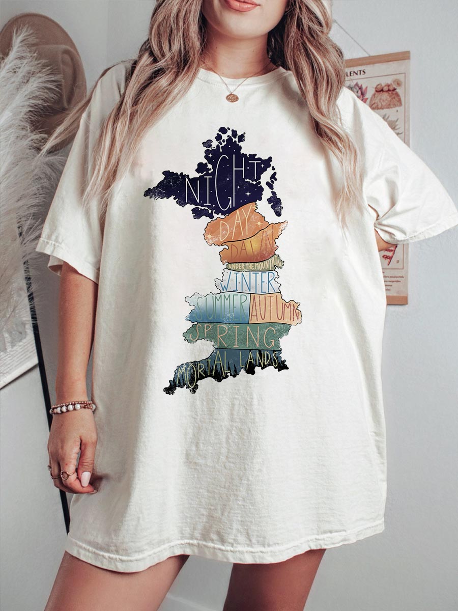 Vintage ACTOAR Prtyhian Map Tee