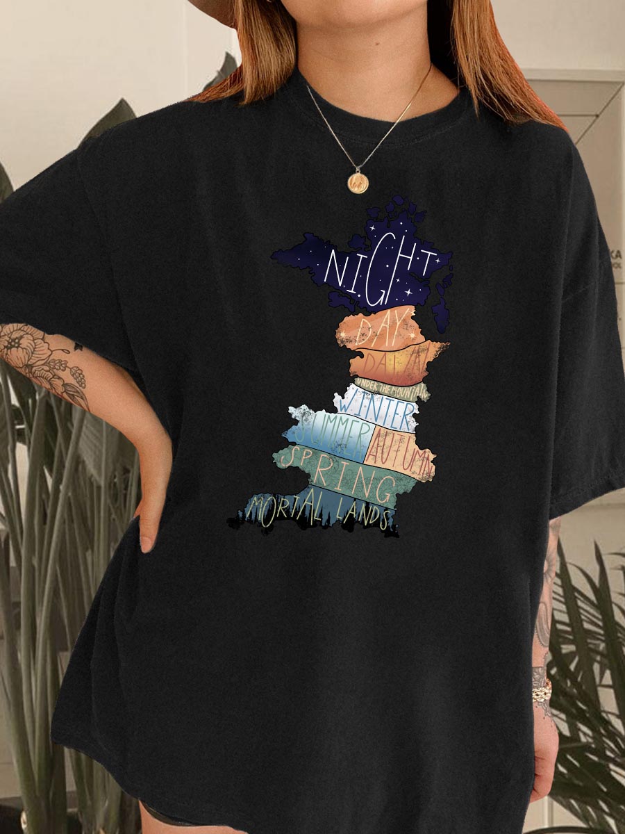 Vintage ACTOAR Prtyhian Map Tee