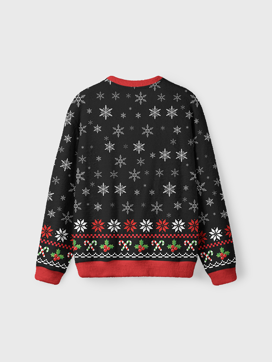 Vintage Tree Rex Christmas Ugly Sweater
