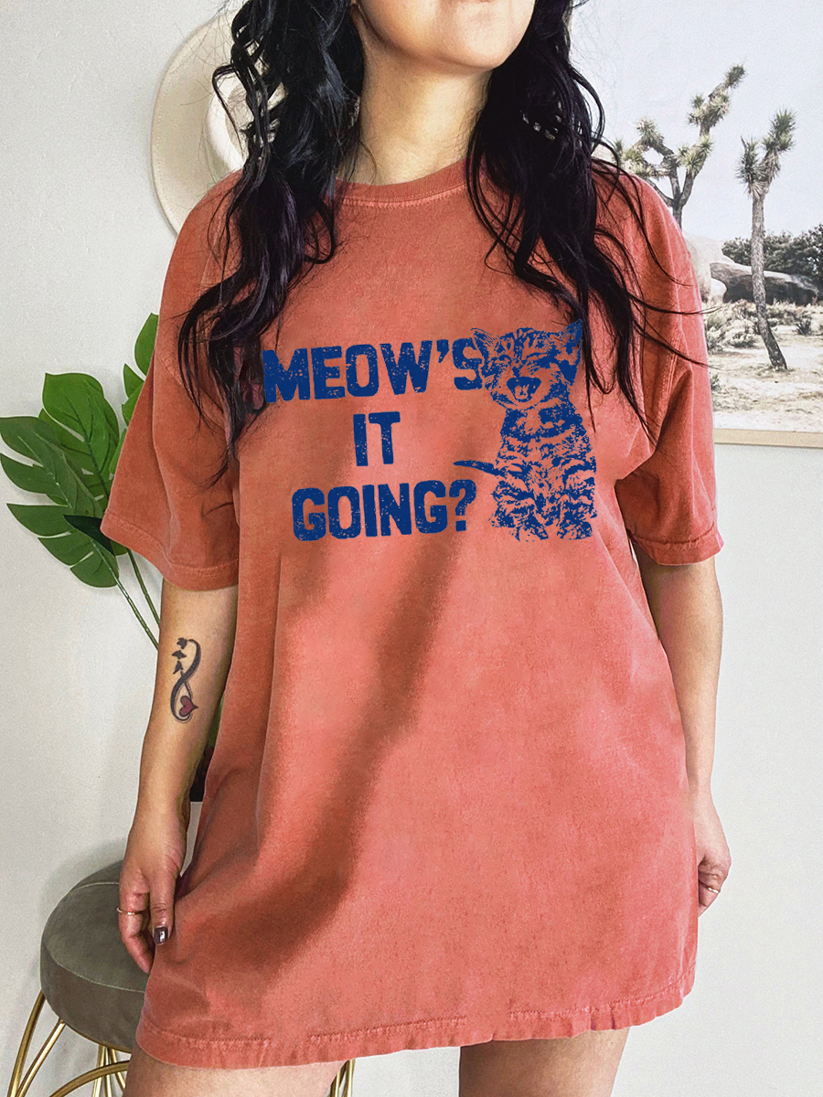 Vintage Meow's It Going T-Shirt