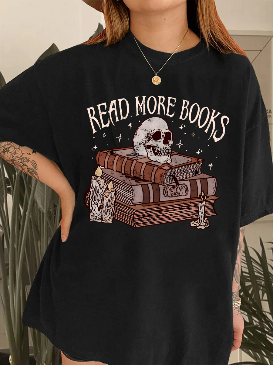 Vintage Read More Books T-Shirt