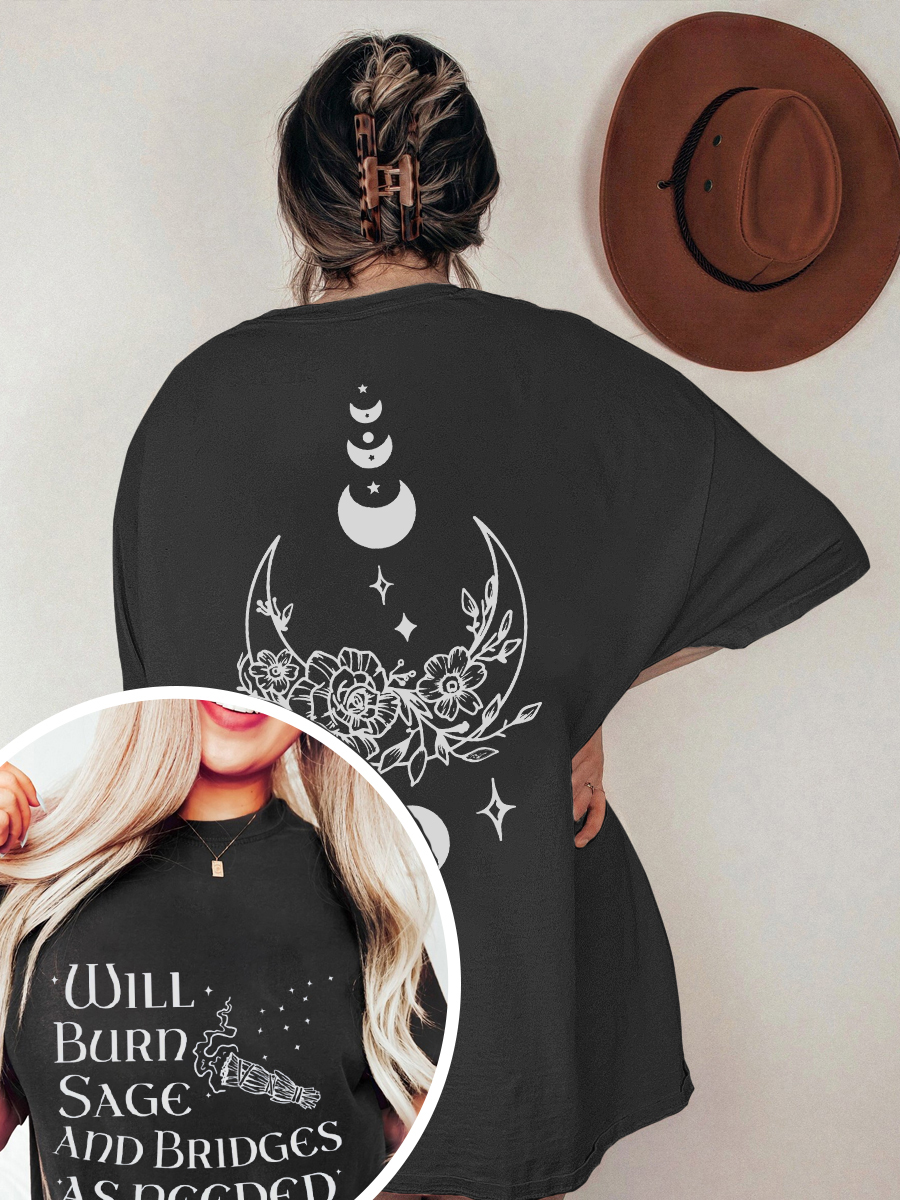 Vintage Will Burn Sage And Bridges As Needed T-Shirt