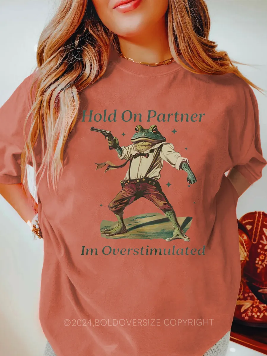 Vintage Hold On Partner Tee