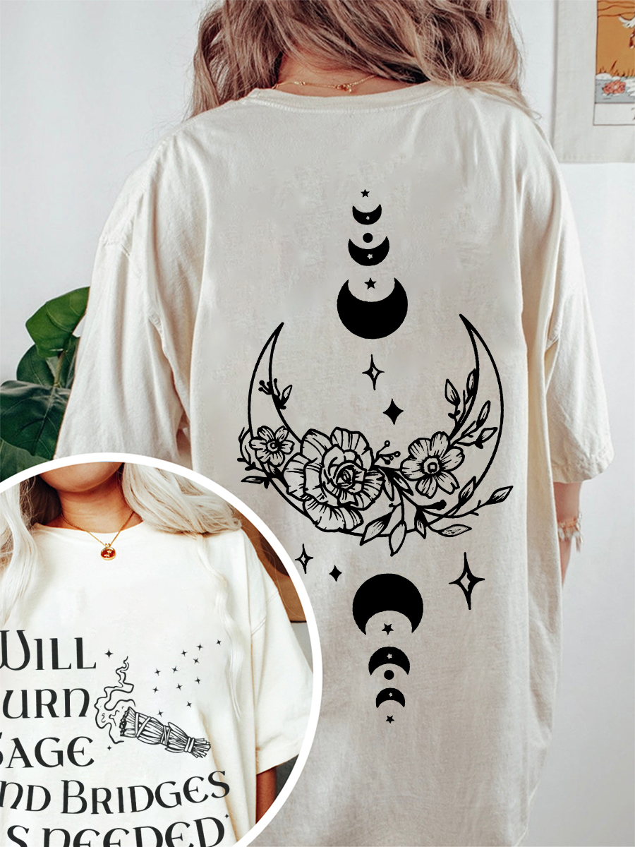 Vintage Will Burn Sage And Bridges As Needed T-Shirt
