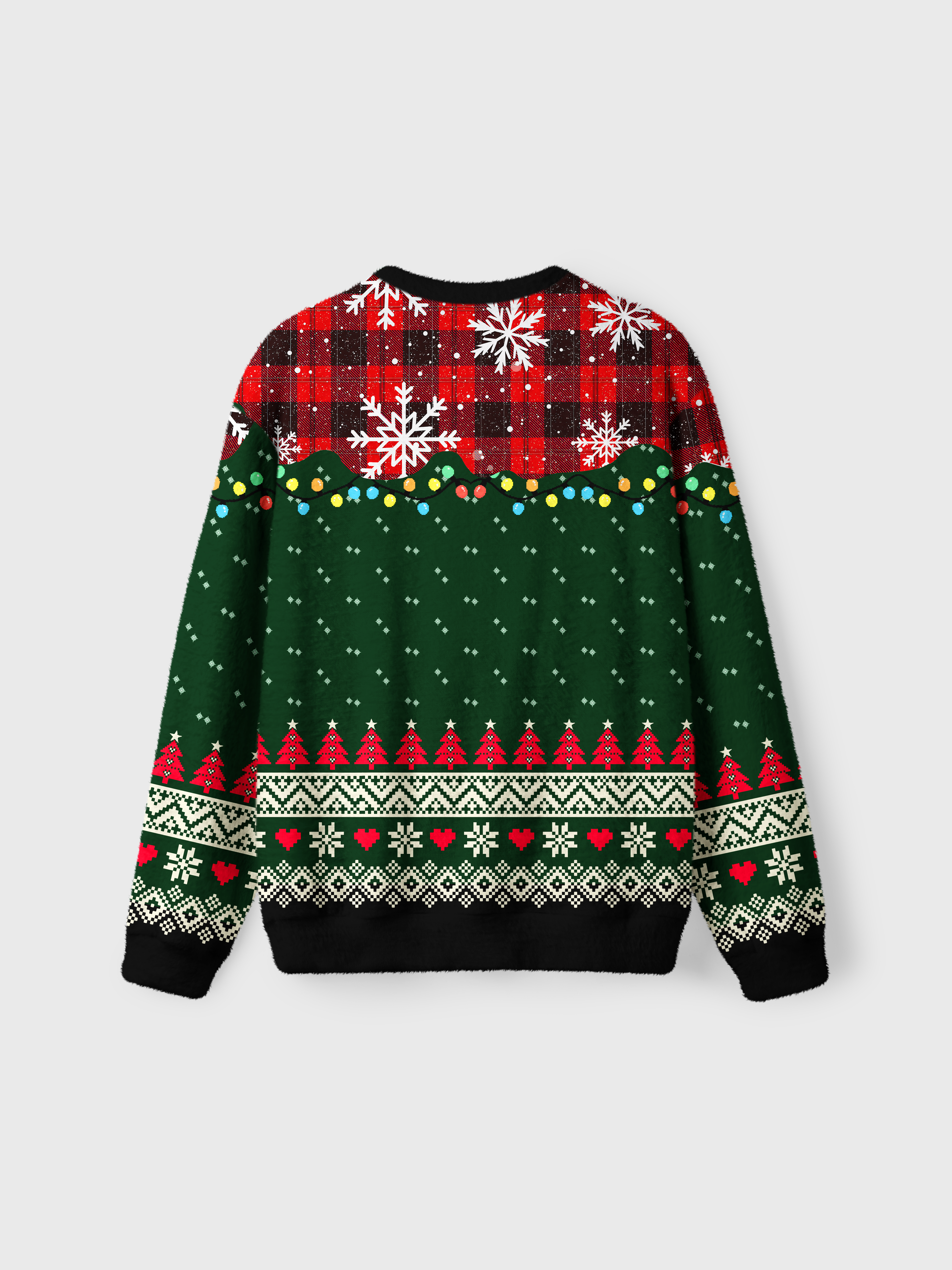 Vintage Dinosaur Christmas Ugly Sweater