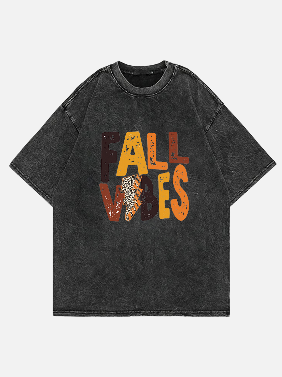 Fall Vibes Cheetah Shirt